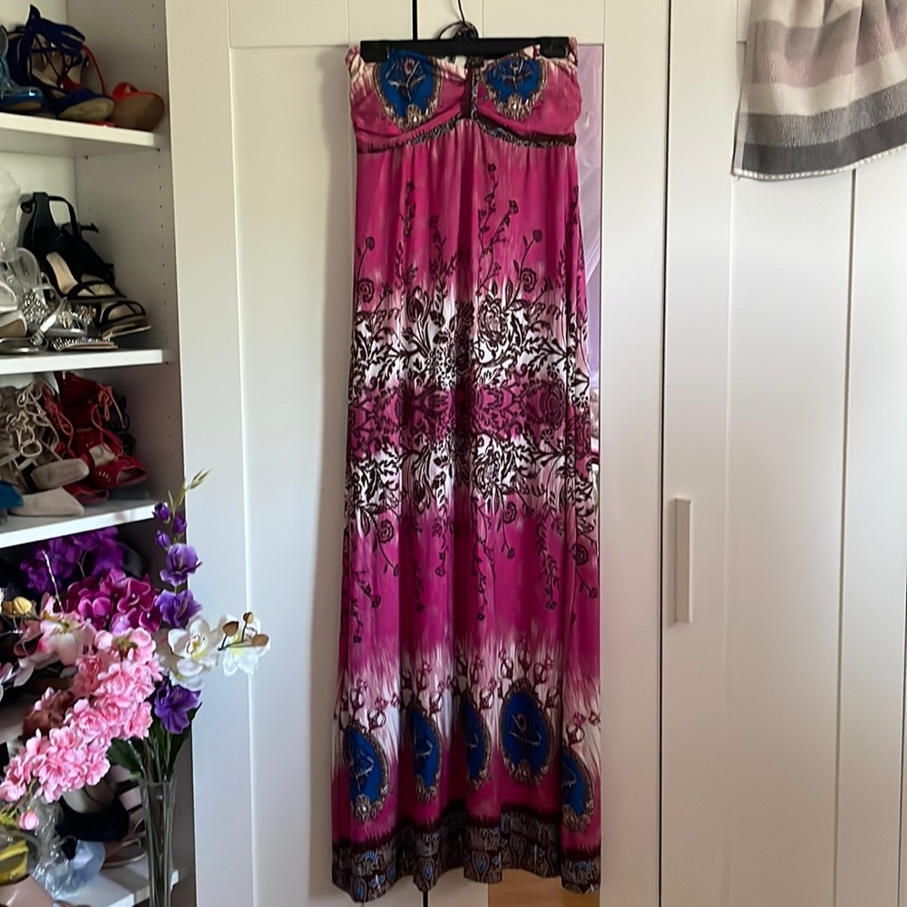 Exotic Summer Maxi Dress